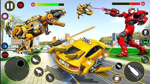 Flying Robot Car Transformation Games - Flying Car Games - Robot Car Transformation Games