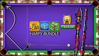 Buying Harpy Bundle 😍 Cue - Cash - Coins - Box - Pro 8 ball pool screenshot 5