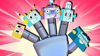 kids songs collection robot finger family hooplakidz