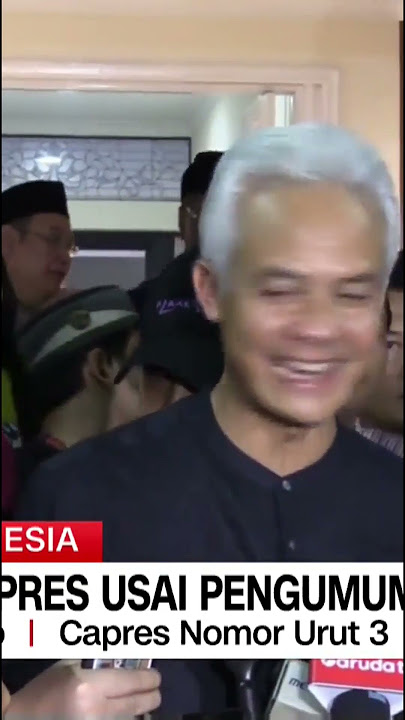 Respons Ganjar Pranowo Usai Pengumuman Hasil Pemilu