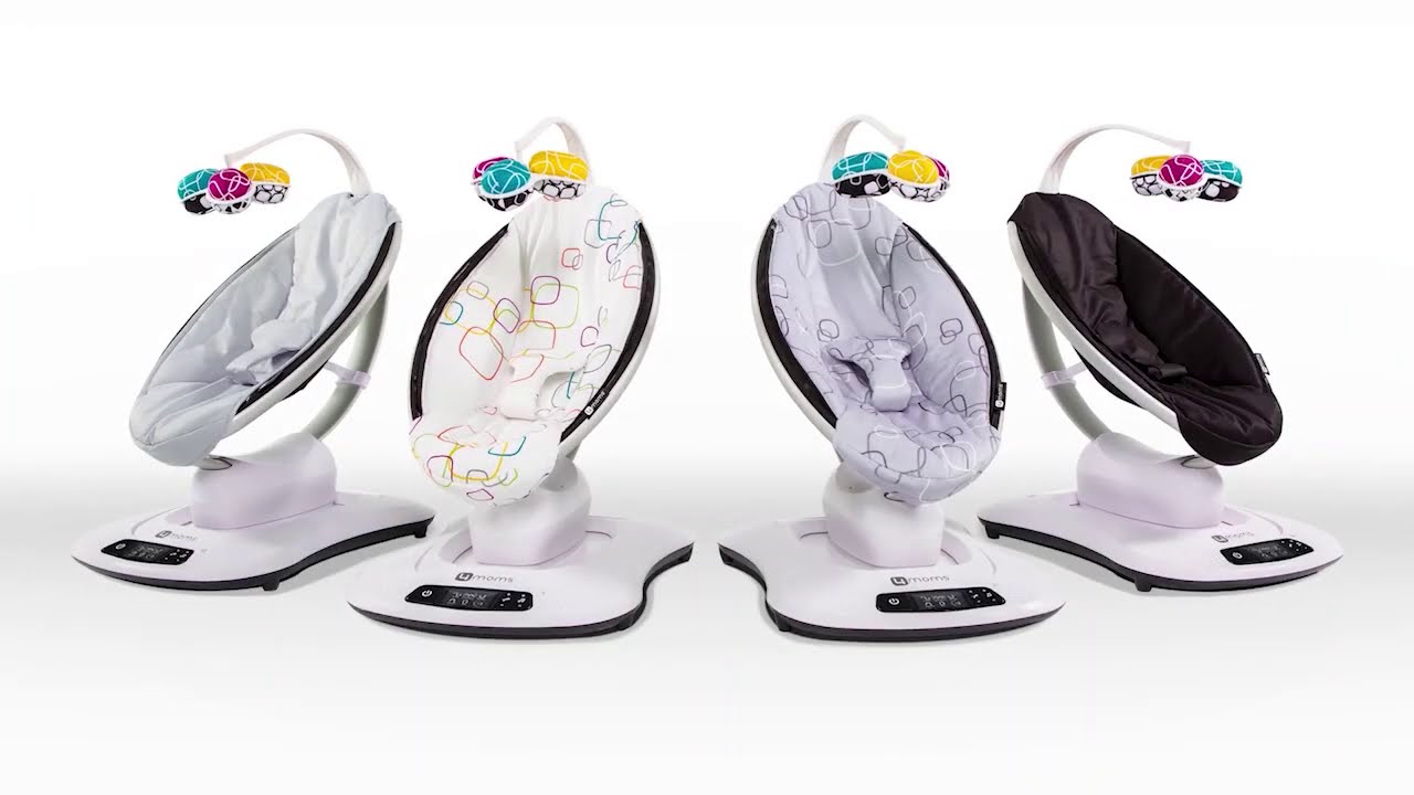 Cadeirinha de Balanço Automatica 4Moms MamaRoo 4.0 Grey Mesh