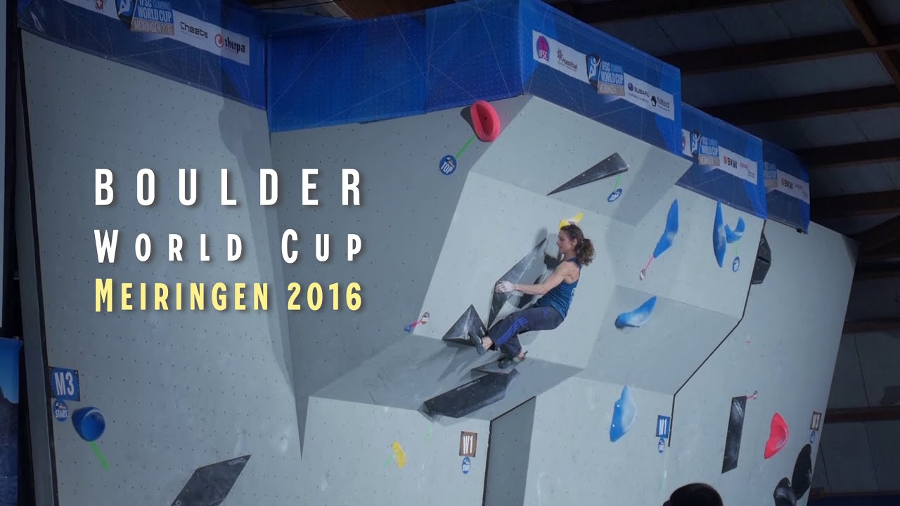 Boulder World Cup Meiringen - Finals 2016
