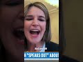 Savannah Guthrie. reveals her 'new voice' after vocal surgery #shorts
