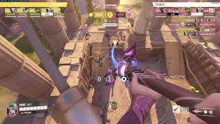 Overwatch 2 Mercy backfill Gameplay Ilios
