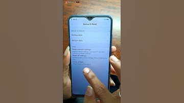 how to erase all data factory reset in vivo