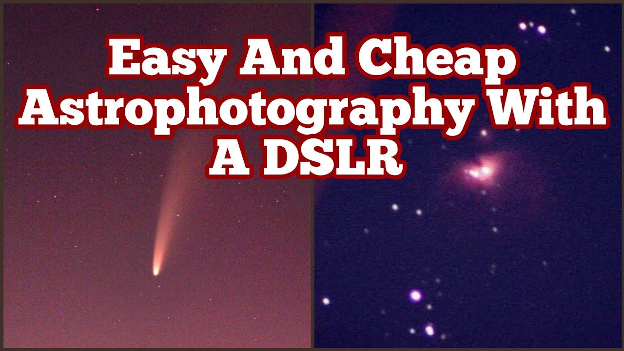 Easy Astrophotography With A DSLR and Canon 75300mm (145.6) II EF