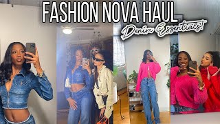 Spring Fashion Nova Try On Haul | ALL ABOUT THE DENIM! 👖 | Naomi Amber