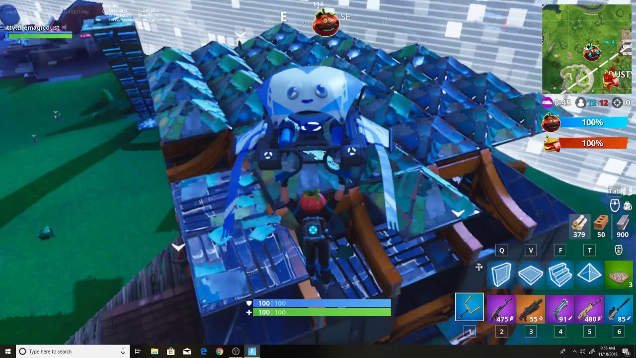 magic mouse Fortnite Battle Royale (Food Fight Beef Boss vs Tomato Head)
