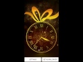 Живые обои на Андроид Gold Clock Live Wallpaper