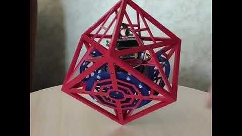 Angular momentum cube. How satellites orientation works.