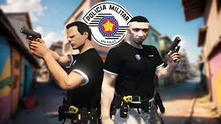 policiais CORRUPTOS invadiram o GTA RP