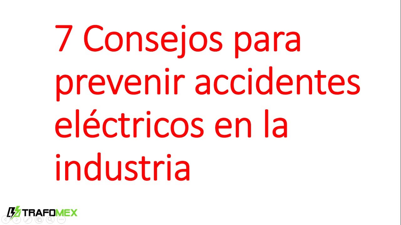 7 CONSEJOS para EVITAR ACCIDENTES ELÉCTRICOS 💥