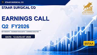 STAAR SURGICAL CO Q2 FY26 Earnings Call | Full Recording | STAA