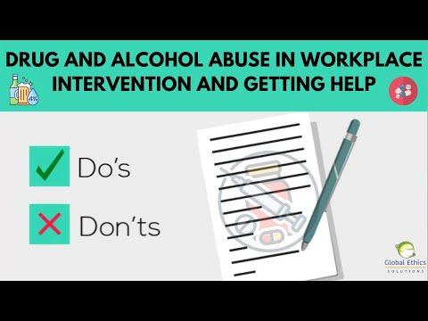 Drug and Alcohol Abuse in Workplace: Intervention and Getting Help