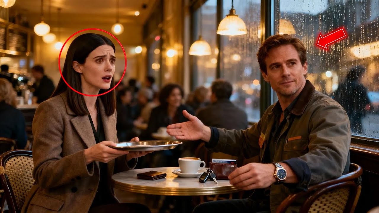 A Kind Seat Offer In A Crowded Café — She Never Suspected The Struggling Dad Was Wealthy