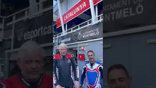 Cat And Brad Took Bison To The Iconic Curves Of Catalunya, Spain