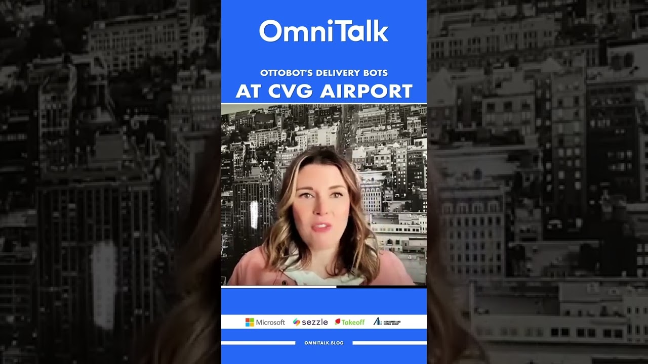 OttoBot's Delivery Bots at CVG Airport