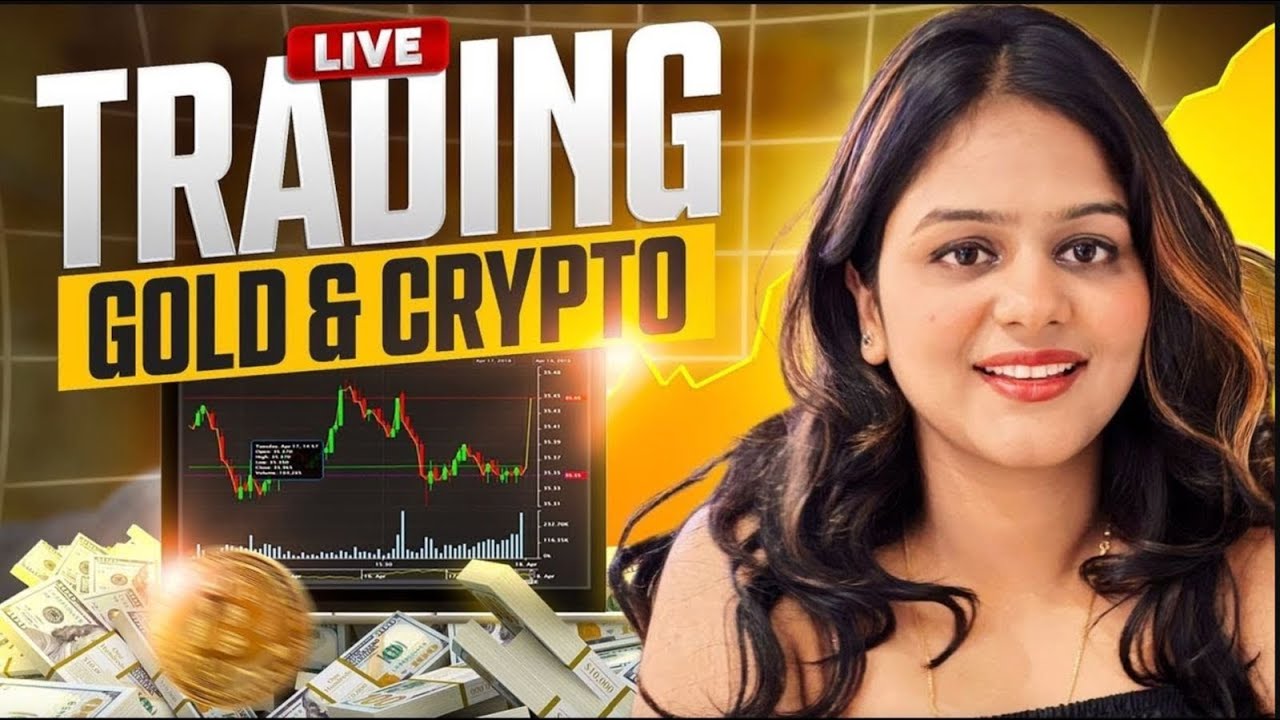 GOLD  AND CRYPTO LIVE TRADING  || 31 JAN   || @TheTradingFemme   @thetradingfemmedipika