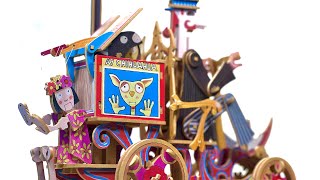 Peddling Puppeteer Automata Music Box Assembly