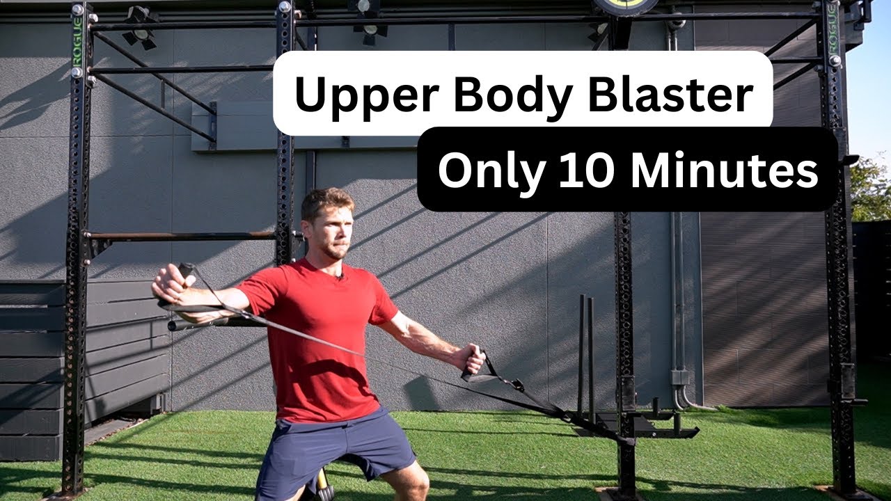 10-Min Upper Body Superset Workout with Bullworker | Chest, Back, Arms ...