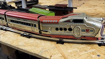 MarX Articulated Locomotive Set Unboxing And Demo