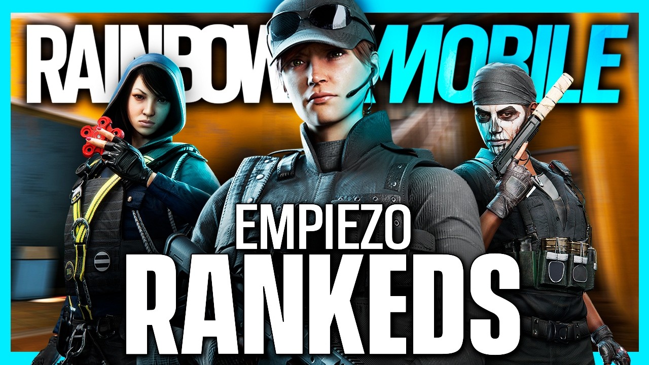 EMPIEZO RANKEDS de NOVATO a MAESTRO en RAINBOW SIX MOBILE #1