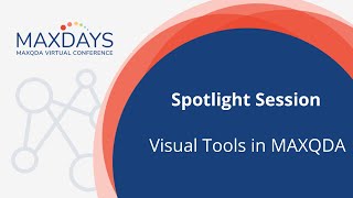 Famous MAXDAYS 2022 Spotlight Session: Die Visual Tools von MAXQDA Wealth