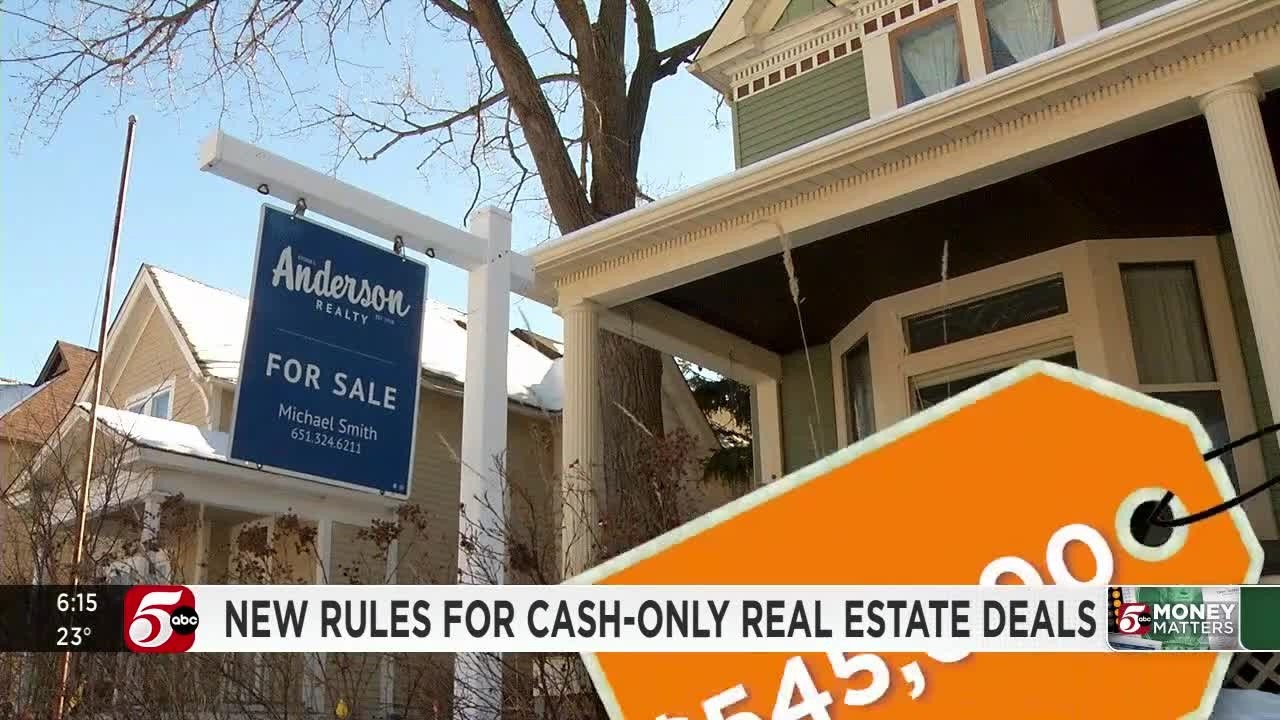 New real estate rule for those who pay in cash takes effect March 1