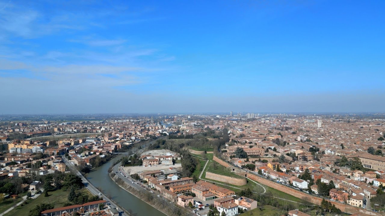Panoramica di Ferrara - Lato Sud