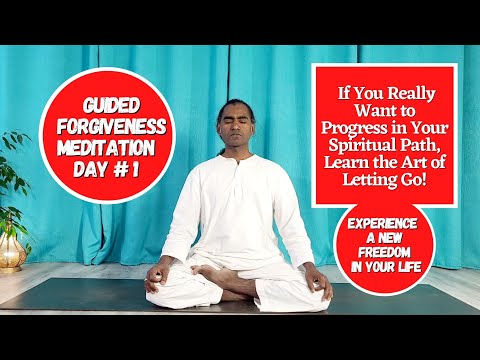 Forgiveness Guided Meditation Day 1 Heal Your Heart Soul Let Go Of Inner Heaviness Ajan Yogi 