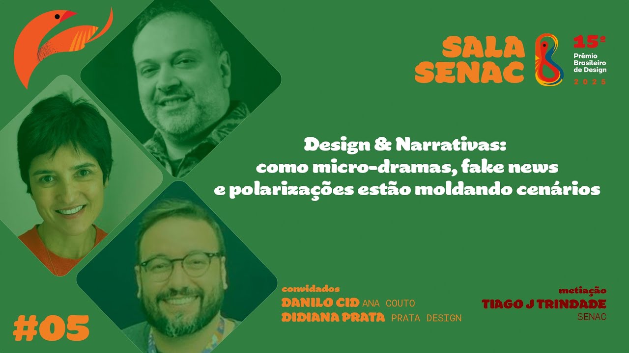 EP #05 - Design & Narrativas: como fake news e polarizações estão moldando os cenários atuais.