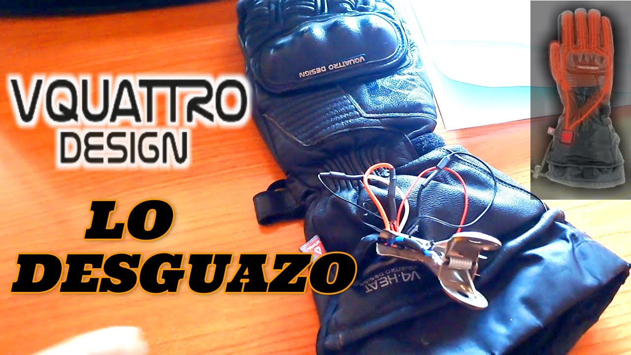 SE ROMPEN MIS GUANTES CALEFACTABLES VQUATTRO Y LO DESTRIPO. ¿PODRE REPARARLO? HACE FRIO EN MOTO!!