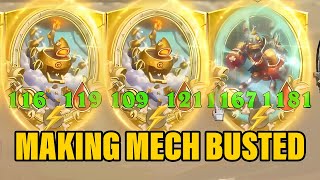 Making Mechs Busted With A Double Quest Combo | Dogdog Hearthstone Battlegrounds