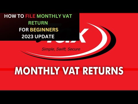 How To File Monthly VAT Returns on iTax for beginners. Step by step  (So simple)