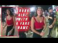 Drunk Girl Arrested After Giving a Fake Name