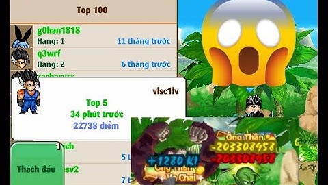 [Ngọc rồng online TeaMobi]: Tháo set kích hoạt ra, sc1 đứng ở đâu ?, cú kame gây shock của TRÙM SC1