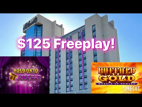I had $125 in Freeplay at Atlantis Casino in Reno! How much cash would I turn it into?!
