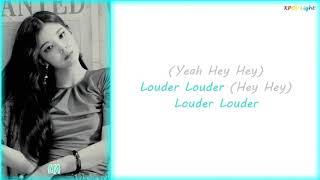 ITZY - Louder (Easy Lyrics)