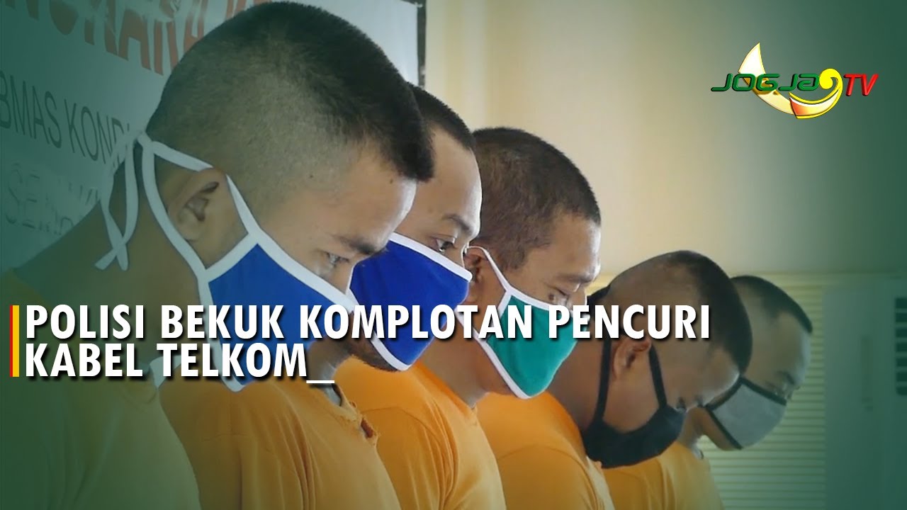 POLISI BEKUK KOMPLOTAN PENCURI KABEL TELKOM