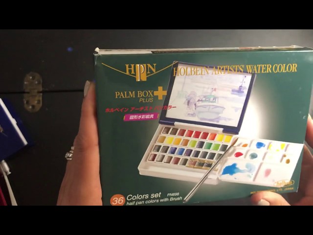 Is the $120 Holbein Artists Watercolor Palm Box set worth it? 