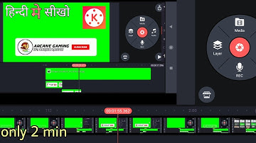 How to make subscribe animation with logo kinemaster in 2min