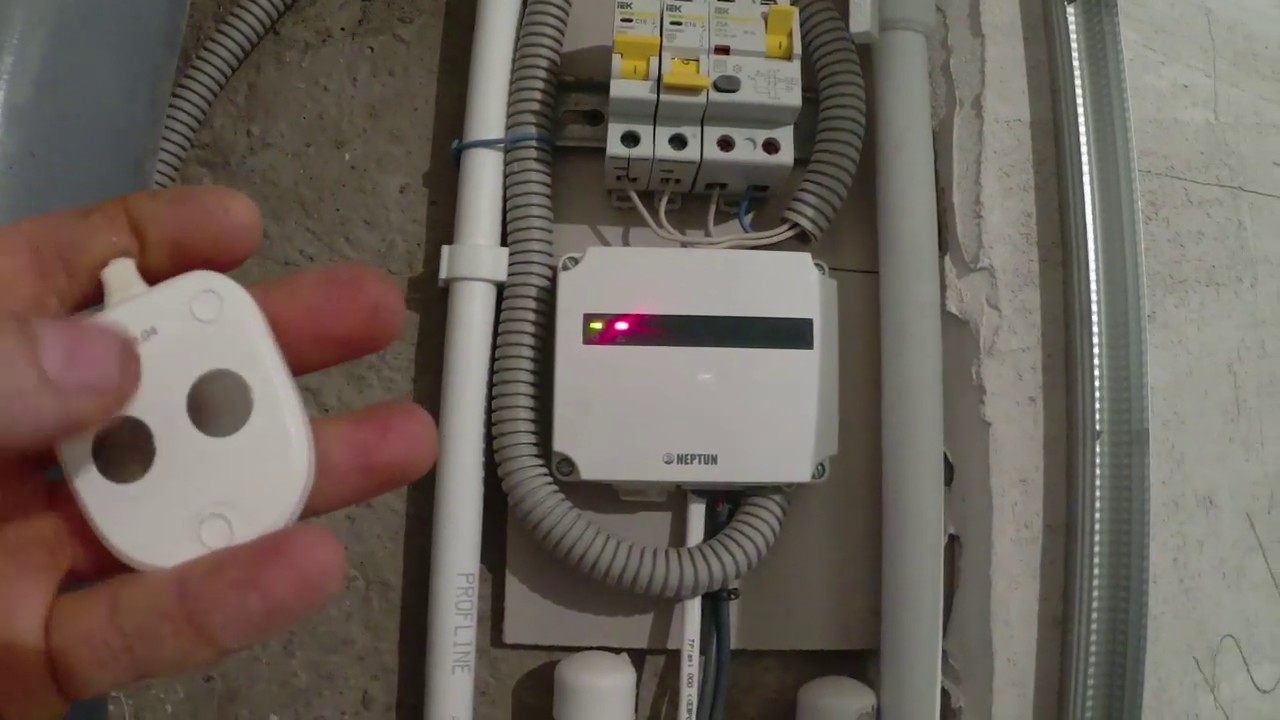 Вас больше не затопит. ФАКТ. Монтаж системы защиты от протечек \"Нептун ...