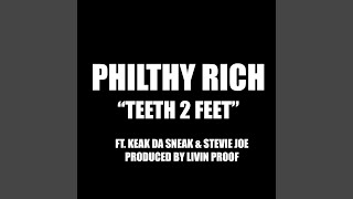 Смотреть клип Teeth 2 Feet (Feat. Keak Da Sneak And Stevie Joe)