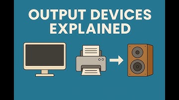 Output Devices Explained: How Computers Communicate With Us | Simple Tech Guide