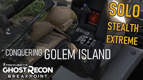Ghost Recon Breakpoint | Golem Island: Camp Phoenix - Solo Stealth [No commentary]
