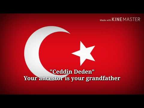 Ceddin Deden - เพลงจักรวรรดิออตโตมัน และทหารตุรกี (เนื้อร้องตุรกี และแปลไทย)