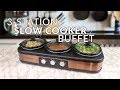 TSC15 - TSC25 | 3-Station Slow Cooker Buffet