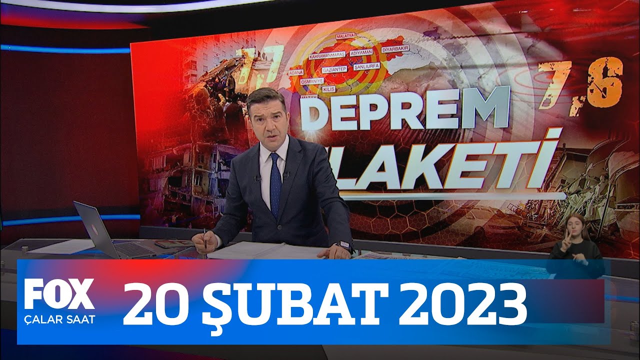 ⁣Can kaybı 41 bin 20'ye yükseldi...20 Şubat 2023 İlker Karagöz ile Çalar Saat