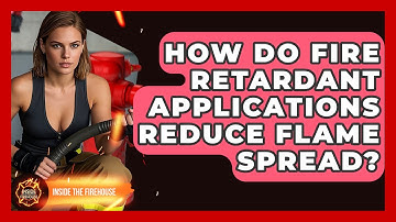 How Do Fire Retardant Applications Reduce Flame Spread? - Inside the Firehouse