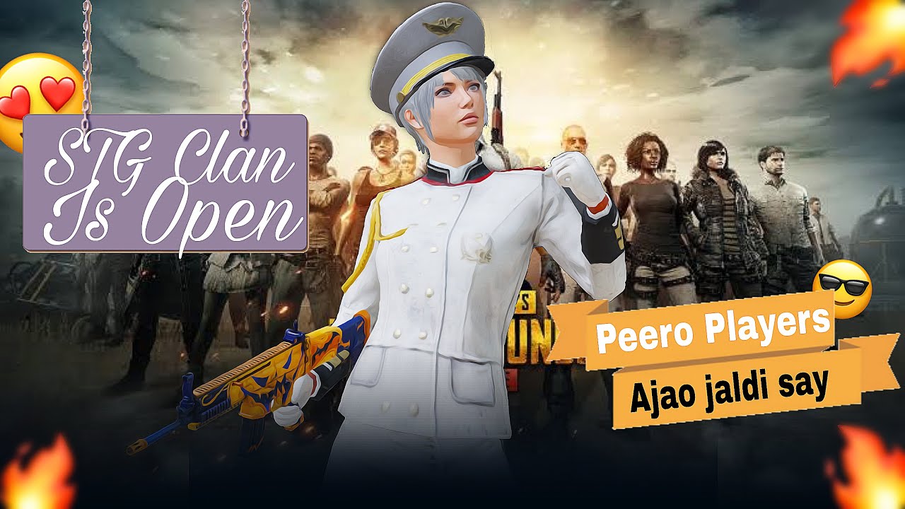 STG CLAN IS OPEN 😍LETS GO FOR CLAN TRIAL  | STG HONEY LIVE|| PUBG Mobile